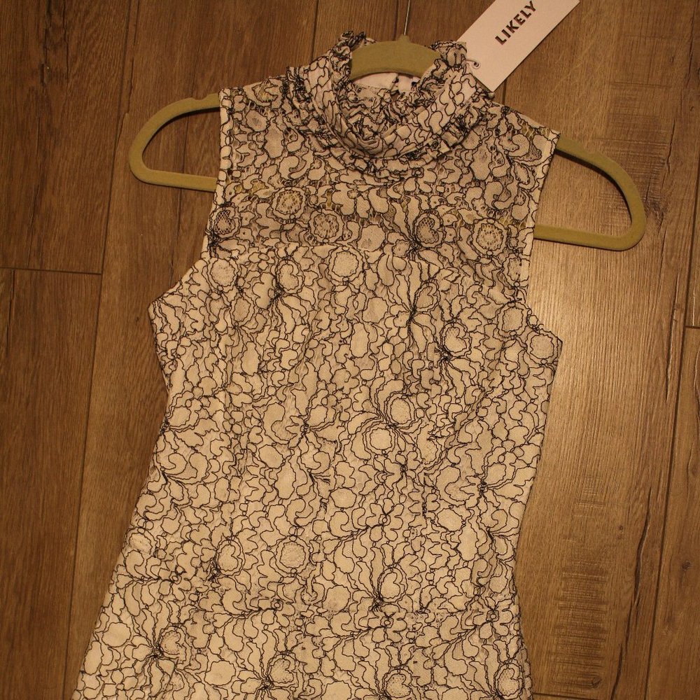 Likely White and Black Lace Dress S2